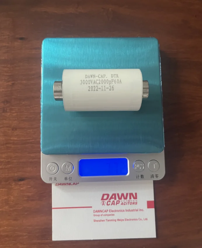 Резонансный конденсатор высокой мощности DAWNCAP DTR 0,002 UF 2000pF 6000VDC 3000VAC 60A
