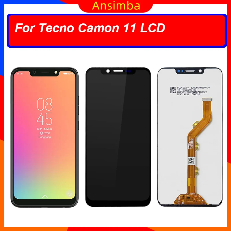 

6,2 "Оригинальный ЖК-дисплей для Tecno Camon 11 CF7, дисплей флейд для Tecno Camon 11 CF7, ЖК-дисплей с бесплатными инструментами