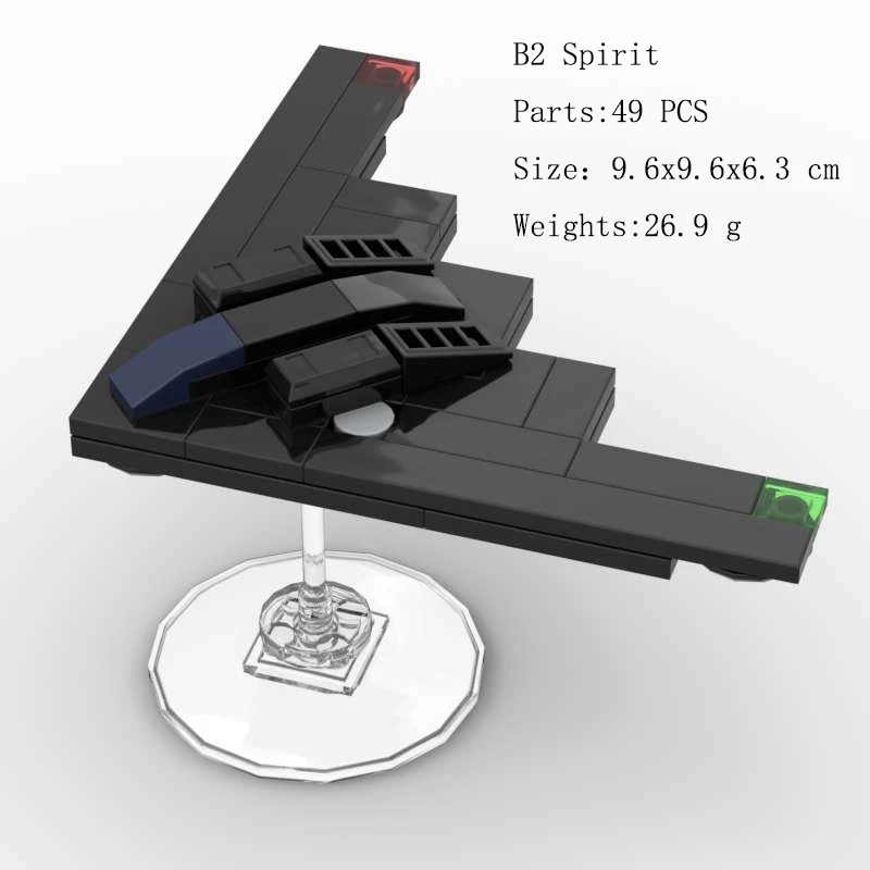 Блочный конструктор moc92 # B2 Spiritestealth Fighter