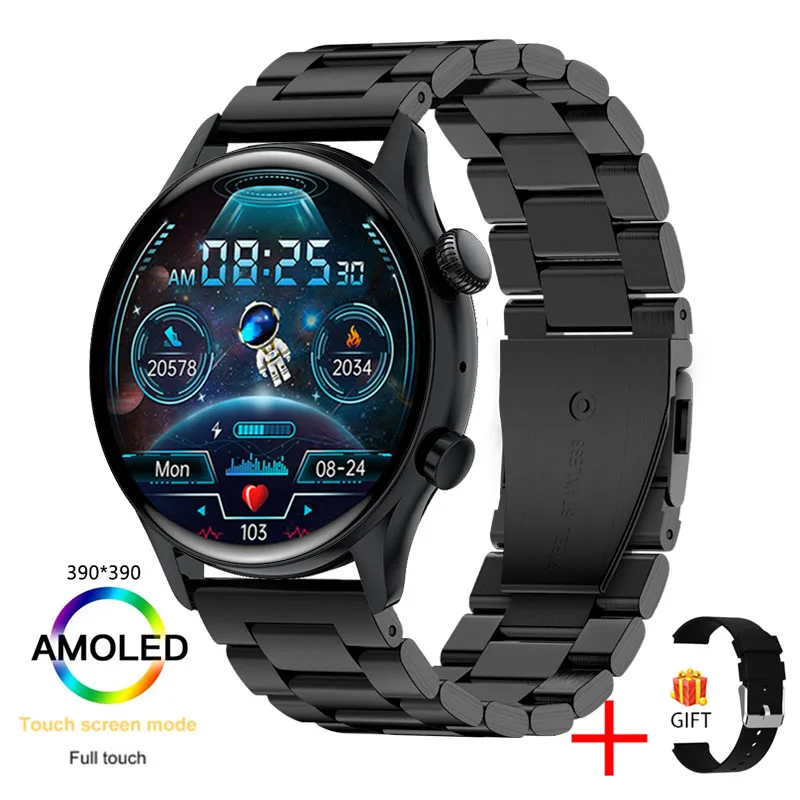 

For Samsung Xiaomi Huawei NFC Smart Watch Men Support Always On Display Watch Waterproof Sports Fitness Tracker Smart Watch