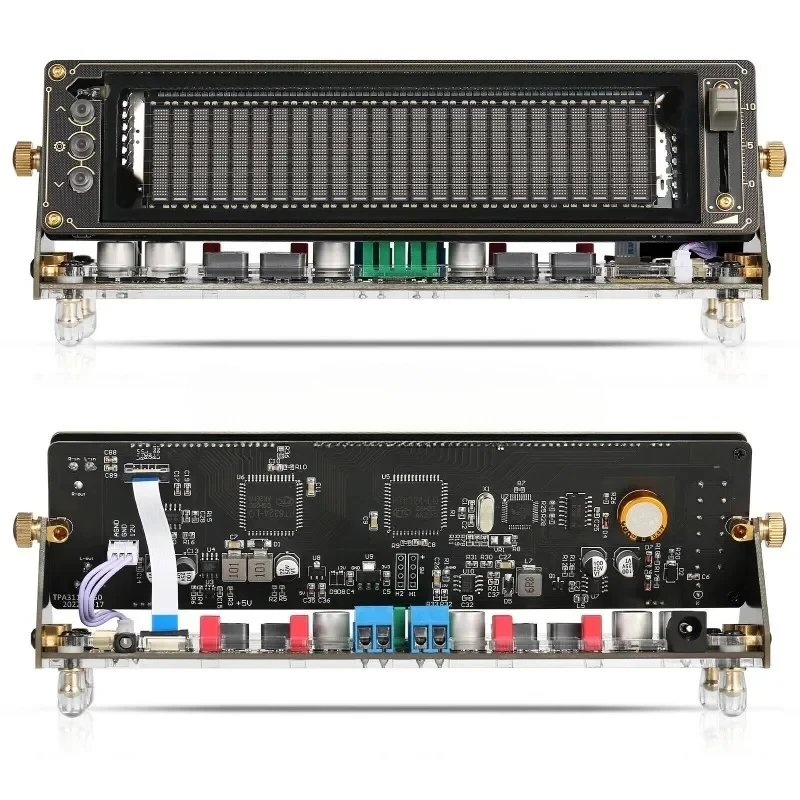 Цифровой усилитель мощности Bear G50 50 Вт * 2 ретро ностальгические часы с экраном