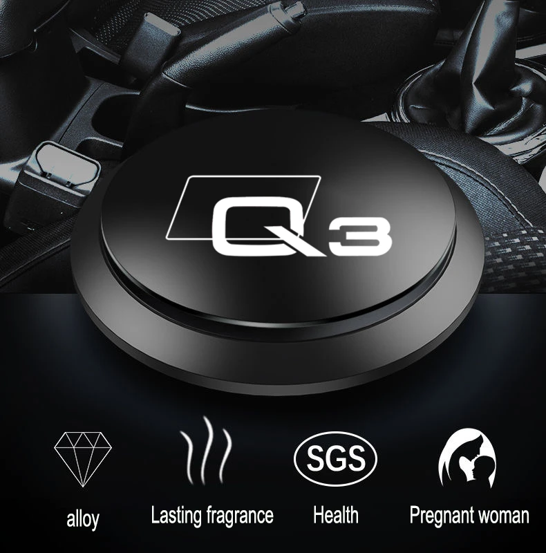 

Car Perfume UFO Shape Scent DecorFor Audi Q3 Q5 Q7 Q8 Car Air Freshener Instrument Seat Aromatherapy Car-styling Flavor