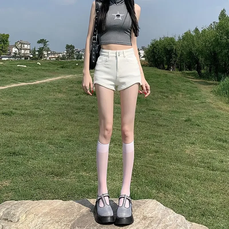 Женские джинсовые шорты новинка летние женские короткие в микро-стиле