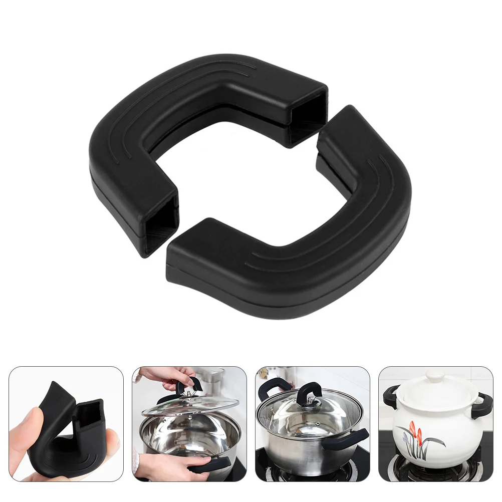 

Hot Handle Holder Frying Pan Handle Cover Rubber Pot Holders