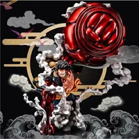 anime one piece luffy gear 4th king kong gun anime figure pvc action figure collectible model decoration childrens toys gift