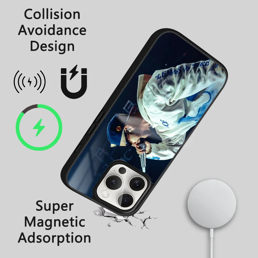 Чехол для телефона M-Mora E-Estrella Singer IPhone 16 15 14 13 12 11 Pro Max Plus Mini Magsafe Mirror беспроводной