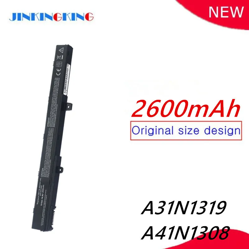 X45LI9C Аккумулятор для ноутбука Asus A31N1319 A41N1308 X451 X451C X451CA X551 X551C A31LJ91 X551CA X551M X551MA