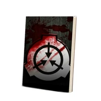 scp foundation notebooks anime sketchbook secure kawaii stationery student school office stationary journal writing book