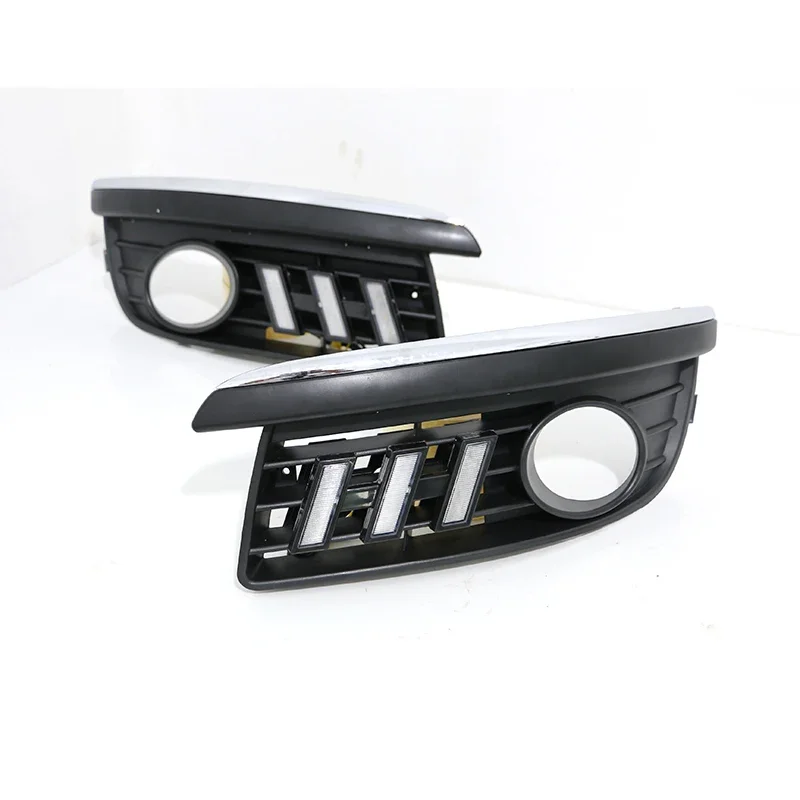 2x автомобильные для VW Jetta MK5 Sagitar 2006-2010 светодиодные DRL дневные ходовые огни