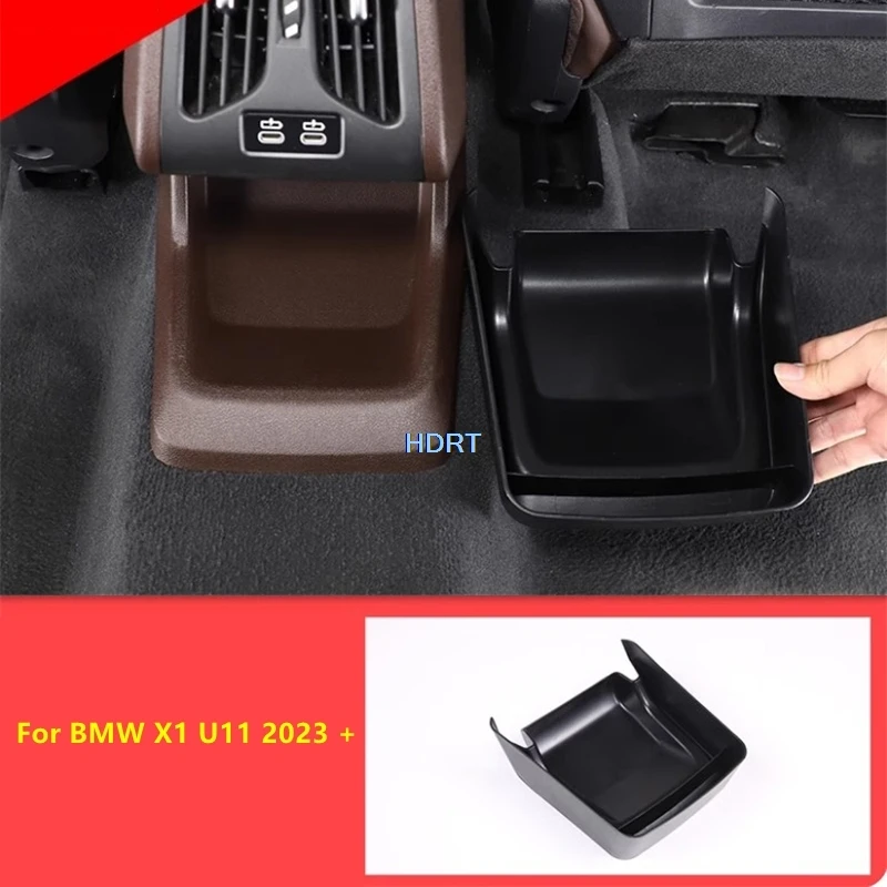 

Стайлинг автомобиля, заднее сиденье, кондиционер, вентиляционное отверстие, ящик для хранения, защитная крышка, декоративные аксессуары, подходит для BMW X1 U11 2023 +