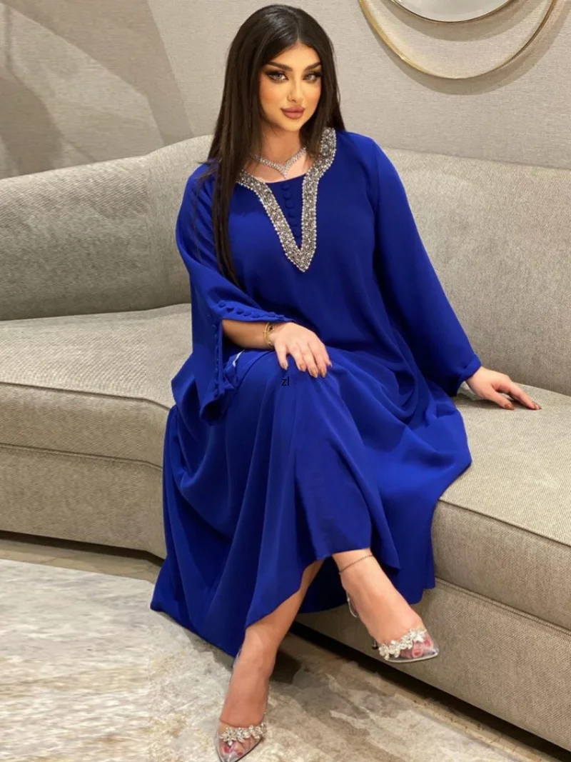 Abaya Muslim Fashion Abaya African Long Maxi Dresses For Women Dashiki Print Outfits Moroccan Kaftan Dubai Muslim Fashion Abaya