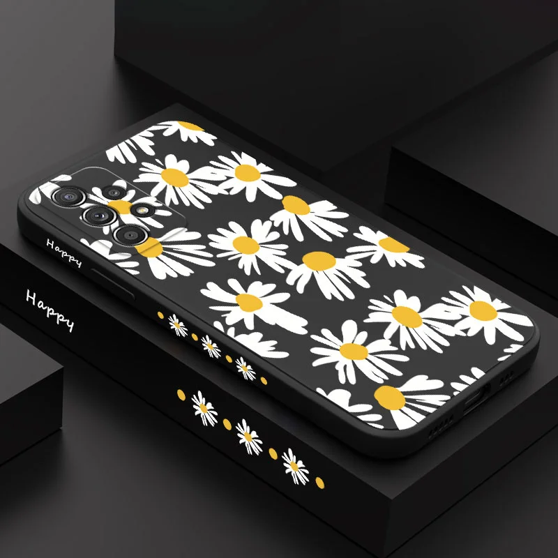 

Chubby Daisy Case For Samsung A73 A53 A33 A23 A13 A03 A03S A72 A52 A52S A32 A02S A02 A12 A71 A51 A31 A22 A21S 4G 5G Cover