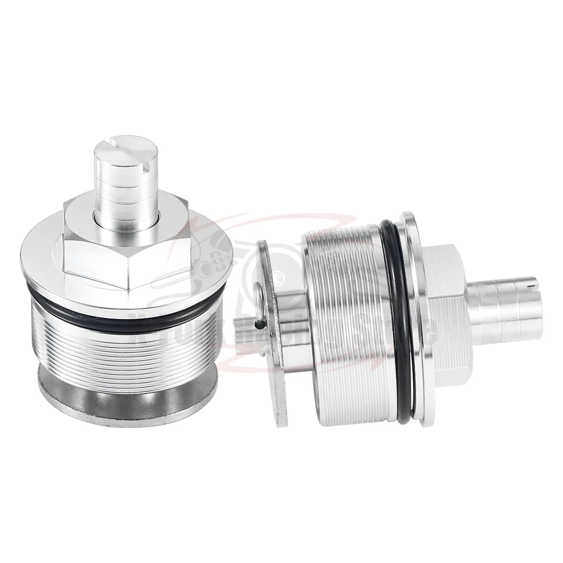 Колпачок Вилки предварительной загрузки 41 мм для Honda NT650 Hawk GT 1988-1991 RC31 VRX400 1995-1997 NC33 регулируемые болты вилки золотой серебряный черный