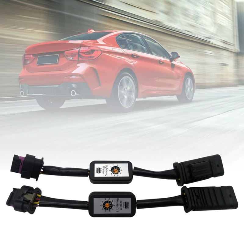 

Automobile Dynamic Turn Signal Lamp LED Tail Lamp Additional Module Wiring Harness For BMW- 1 Series 2015-2019