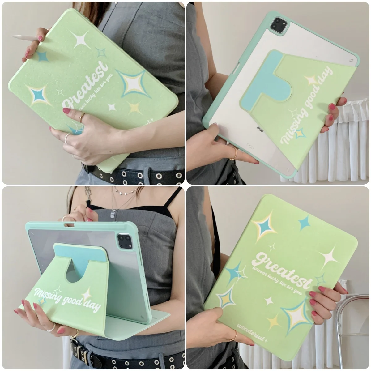 Новый планшетофон для iPad 2024 Air Pro 11 12 9 13 Φ 10 2 7 5th 6th 7th 8th 2022 10th Generation Cover 4 5 10.9