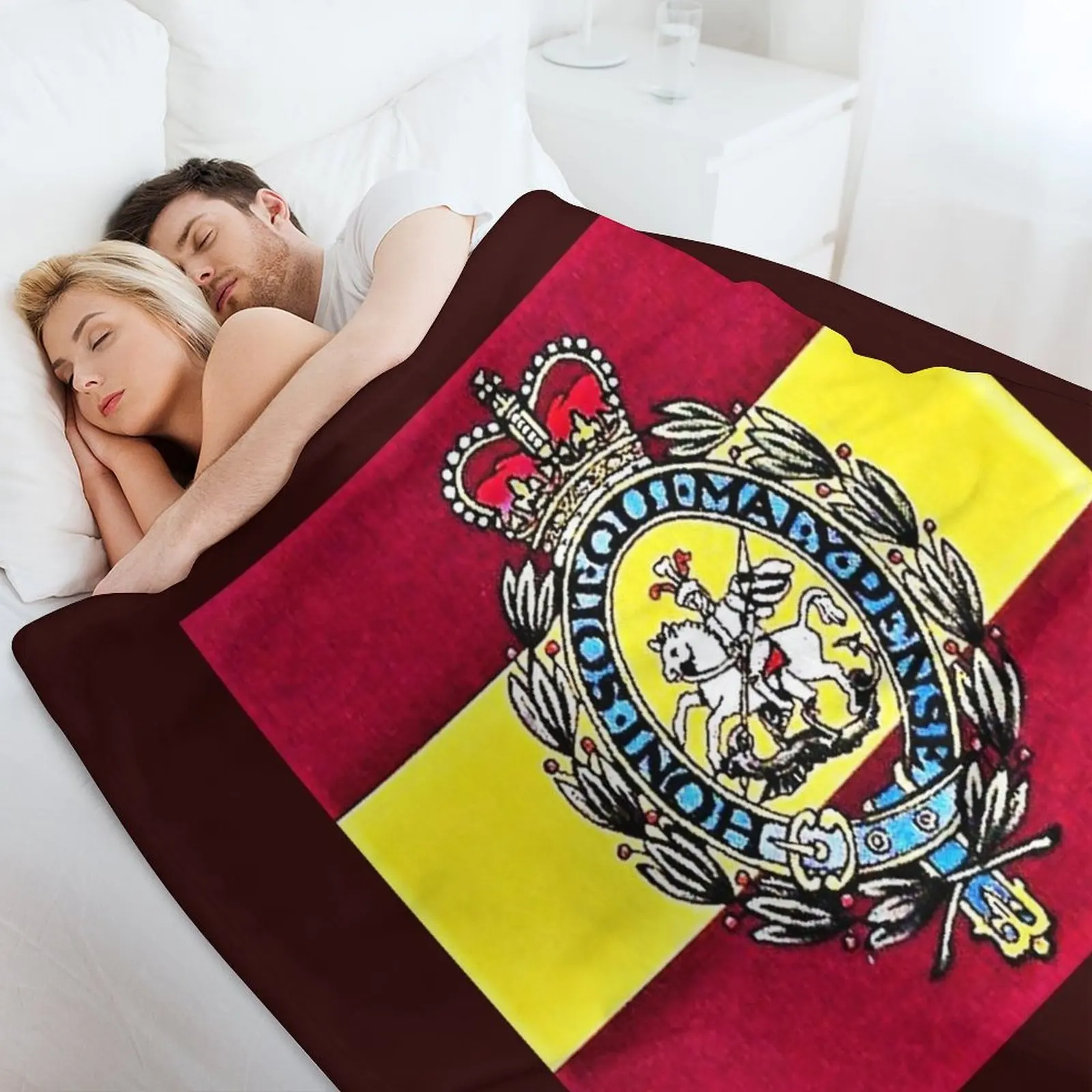 Королевский полк фузилеров одеяло мягкие кровати рождественские подарки