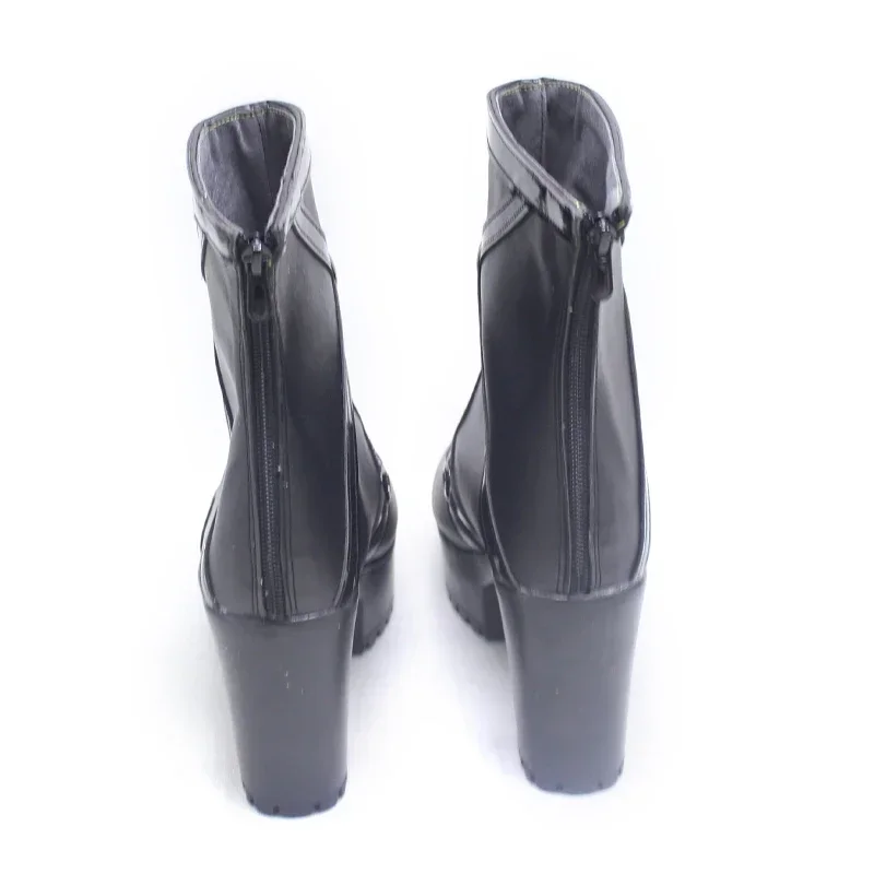 NIKKE Rapi обувь для косплея из искусственной кожи на высоком каблуке реквизит