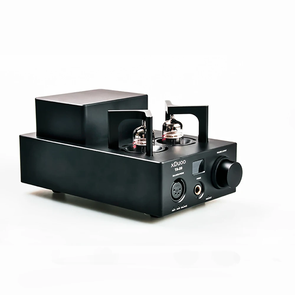 XDUOO TA-20 HIFI High Performance Full Balanced Classical 12Au7 Tube Stereo Audio Headphone Amplifier with XLR AUX AMP |