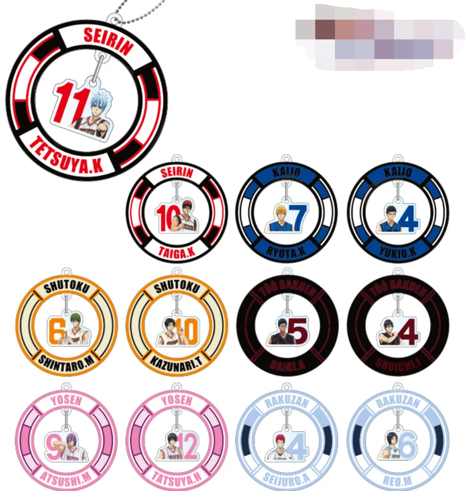 

Kuroko's баскетбольный Kuroko Tetsuya Kagami Taiga стандартная акриловая фигурка брелок подвеска брелок 2513 детская коллекционная игрушка