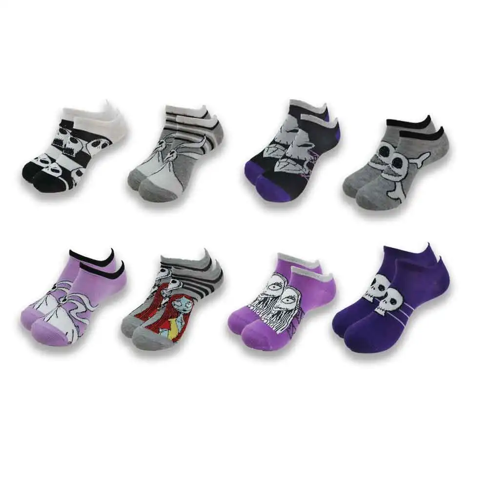 

Fashion Harajuku Style Cartoon Print Invisible Short Socks Happy Funny Street Socks Women Korean Style Novelty Ankle Socks