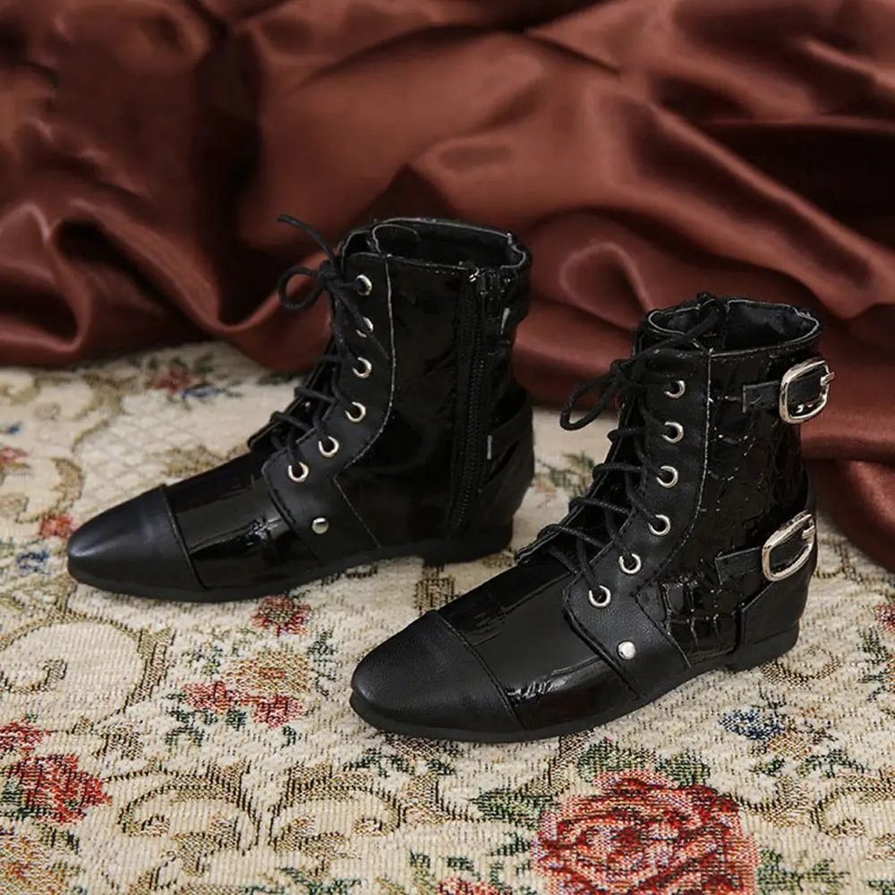 

Fashion PU Leather Doll Boots Multistyles Male Doll Shoes Play House Accessories Doll Fabric Shoes 1/3 Doll Boots
