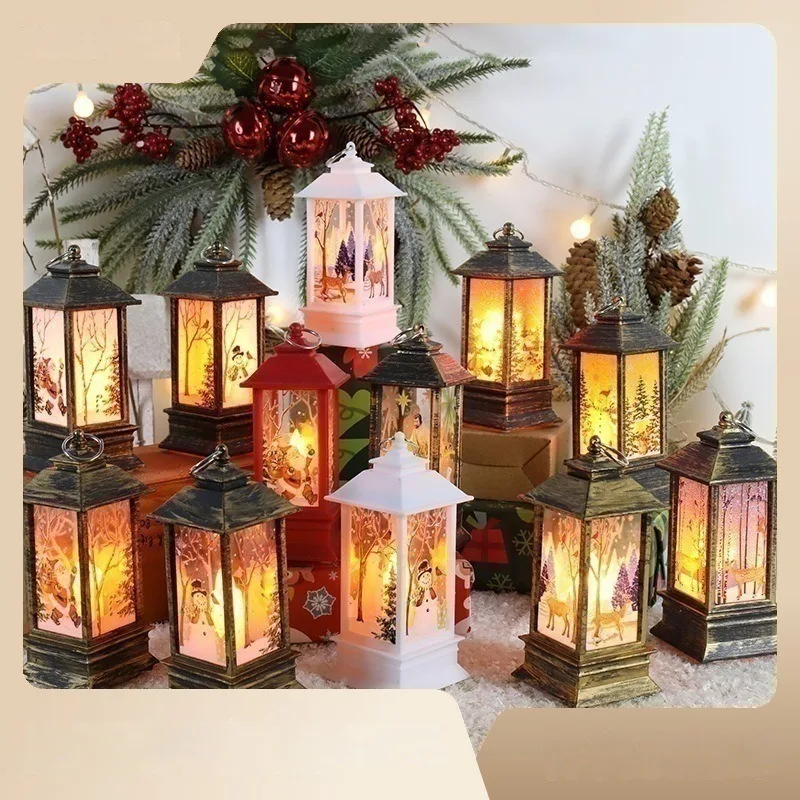 

Рождественские украшения, дневной Рождественский фонарь для дома 2023, Рождественские елочные украшения, рождественские подарки, новый год 2024