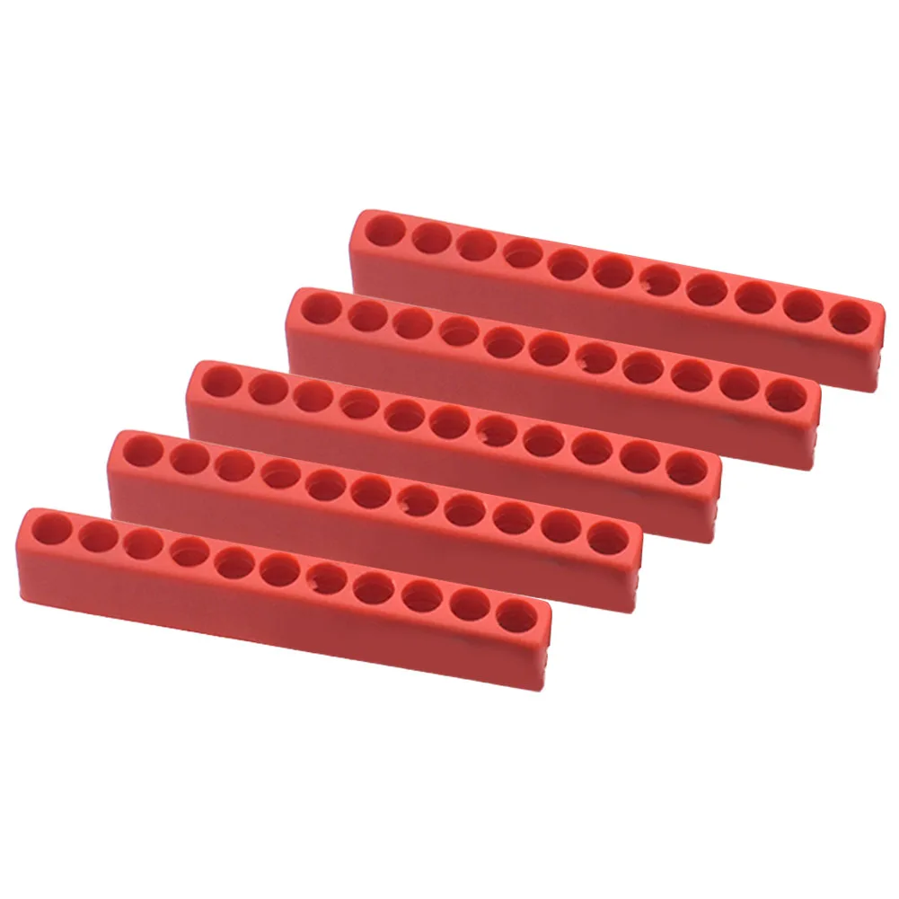 5 шт. держатель бит 11 отверстий 1/4 шестигранный хвостовик отвертка пластиковая