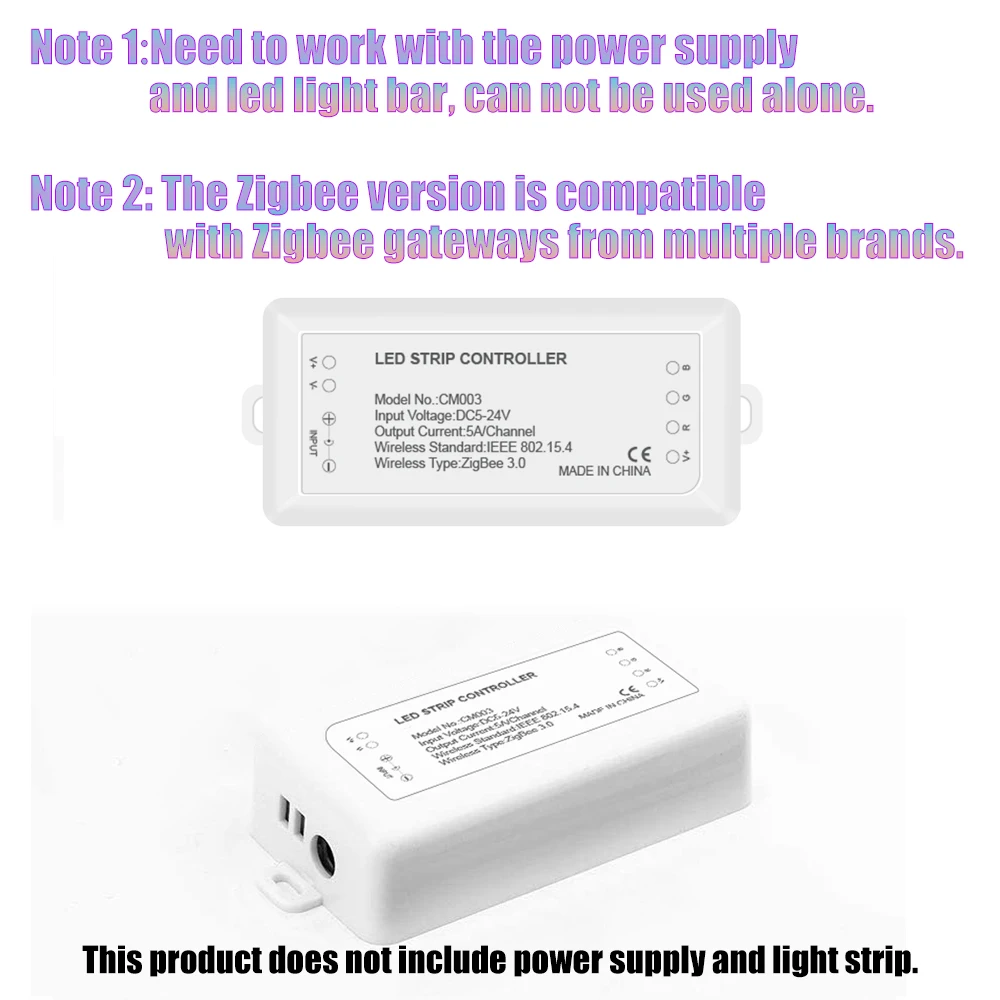 Светодиодный контроллер BORUIDAPLS Zigbee 3.0 RGB