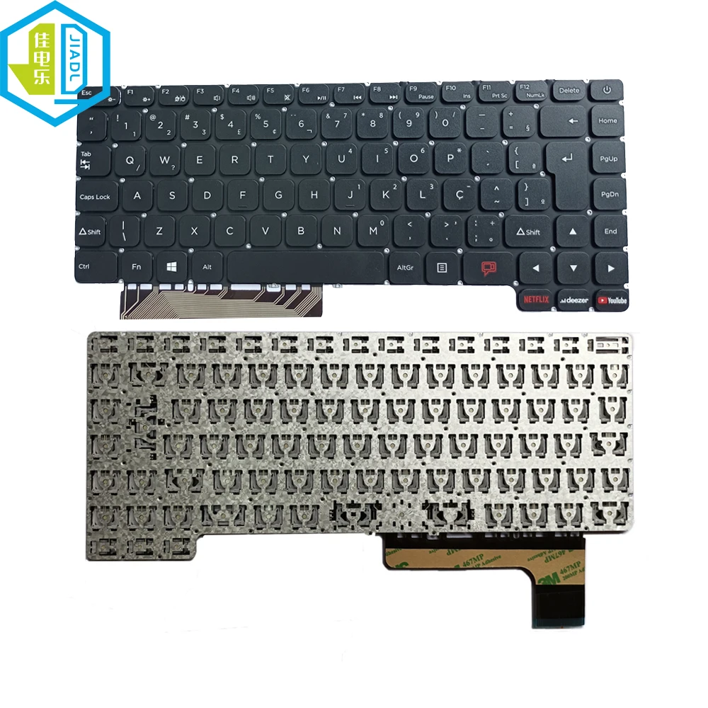 

Genuine Brazil Brazilian Laptop Keyboard For Positivo Motion Gray C4128E-S C4128E Motion Q464C-O Q464C BR Portuguese Keyboards