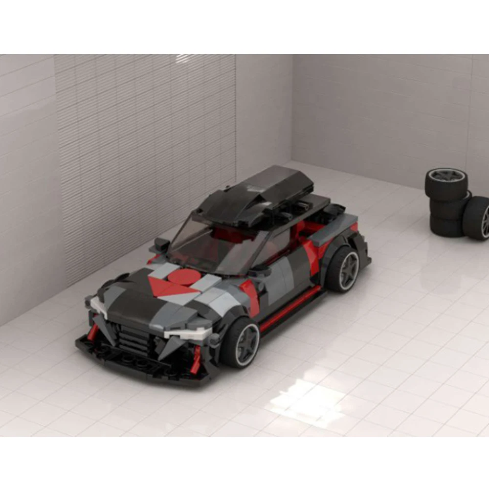 380 шт. Детский конструктор MOC Speed Champion City