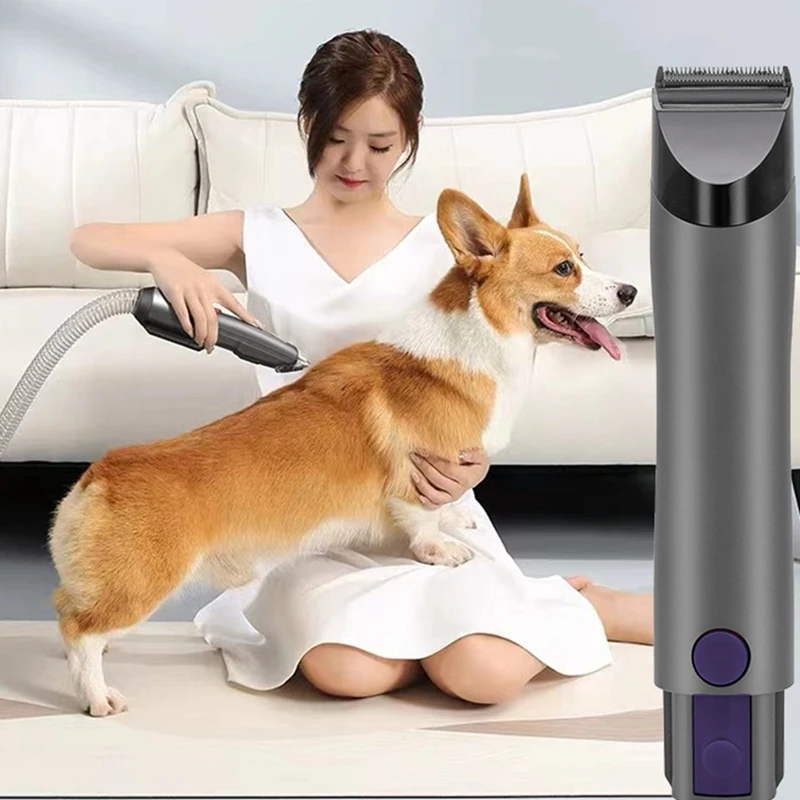 

Electrical Pet Clipper For Dyson V6/ V7/ V8/ V10/ V11/ V15 Pet Cat Dog Hair Trimmer Shaver Set Animals Hair Cutting