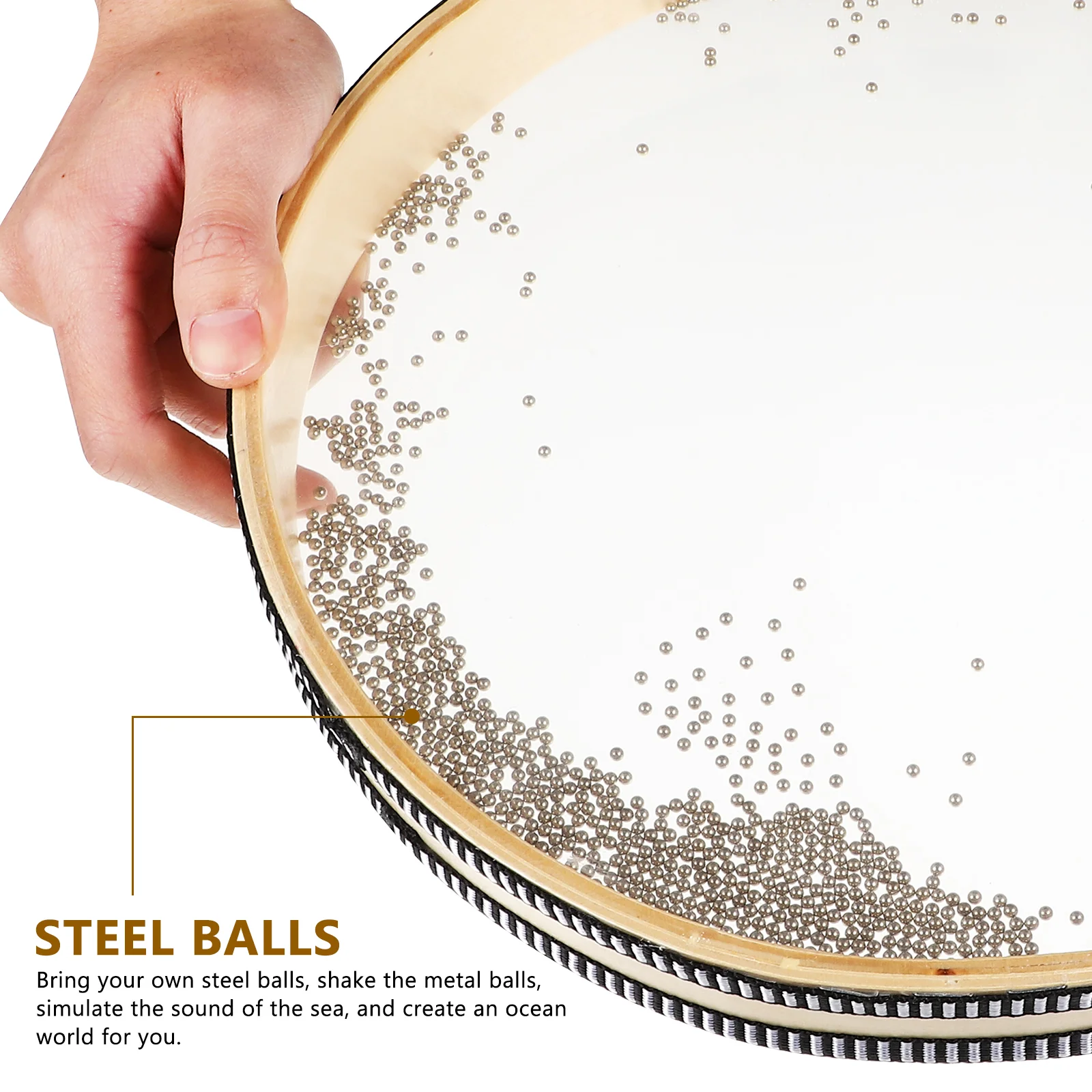 2 шт. круглый барабан для серфинга детский ударный инструмент волна океанские