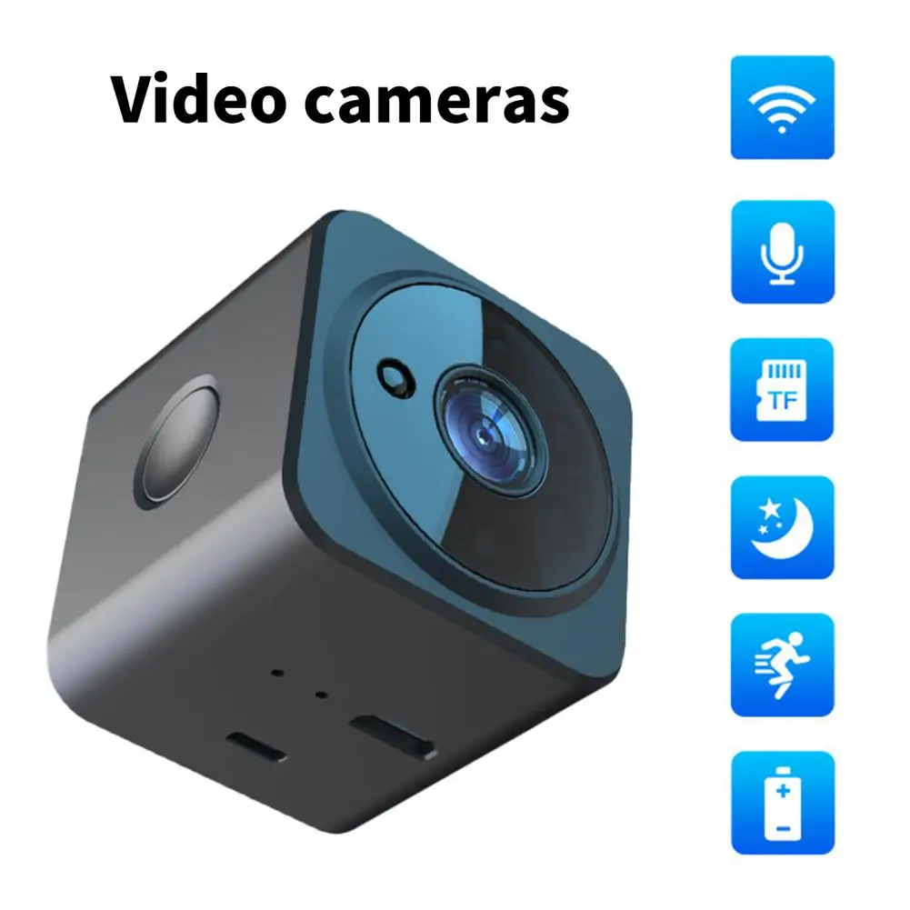 

Mini Camera High Resolution Two-way Intercom Motion Detection Night Vision Wireless 1080P Smart IP Camera for Home