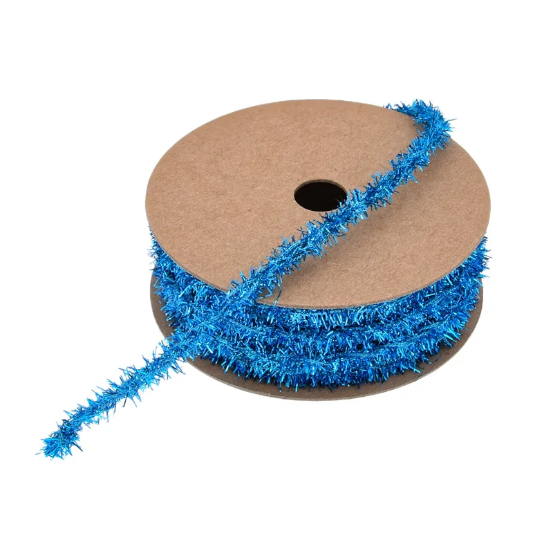 

Рождественская гирлянда из мишуры