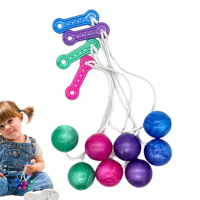 

Clackers Balls On A String винтажные кликеры Knockers Mini Clackers игрушка кликеры игрушка со встроенной кнопкой батарея для детей
