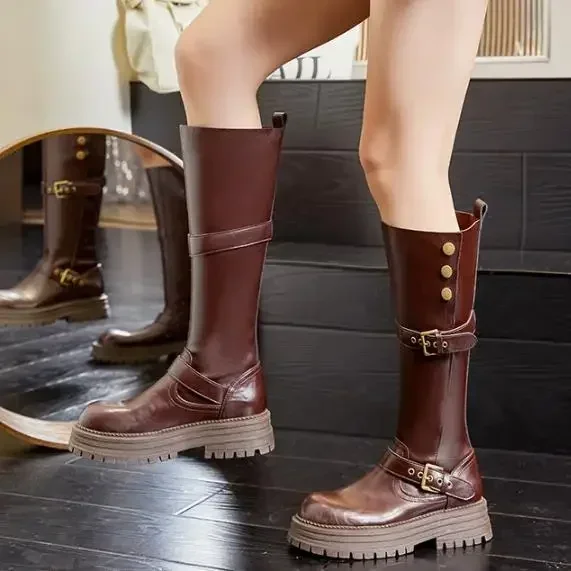 Новые женские ботинки высшего качества из микрофибры зимние кожаная обувь на