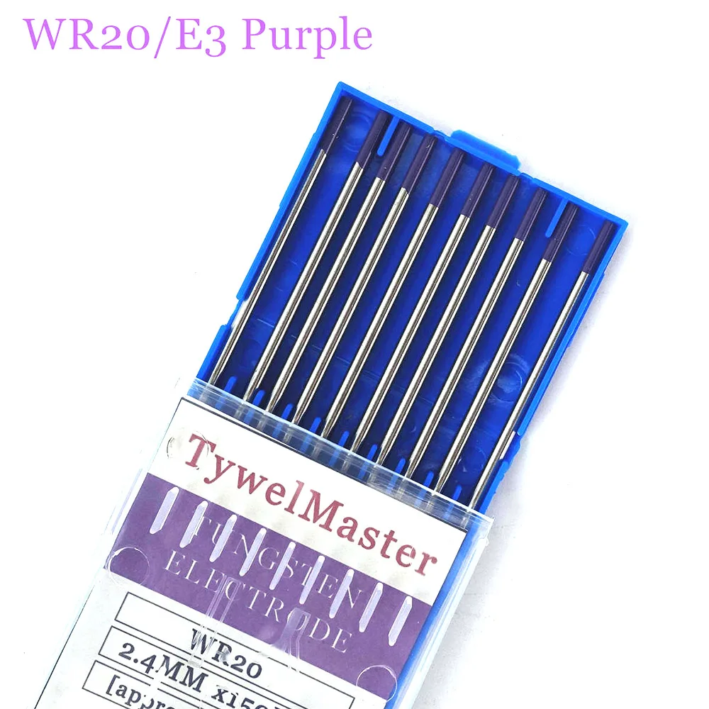 Tungsten Electrodes WT20 WC20 WL20 WL15 WZ8 WP WY20 WR20 Welding Electrodes 1.6 2.0 2.4 3.0 3.2 150mm Tig Rods