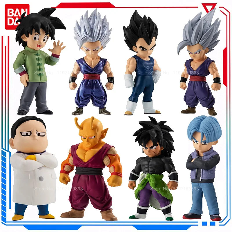 

Bandai Genuine Dragon Ball Figure Adverge 16 Super Hero Son Goku Vegeta Broli Son Gohan Beast Trunks Statue PVC Action Model Toy