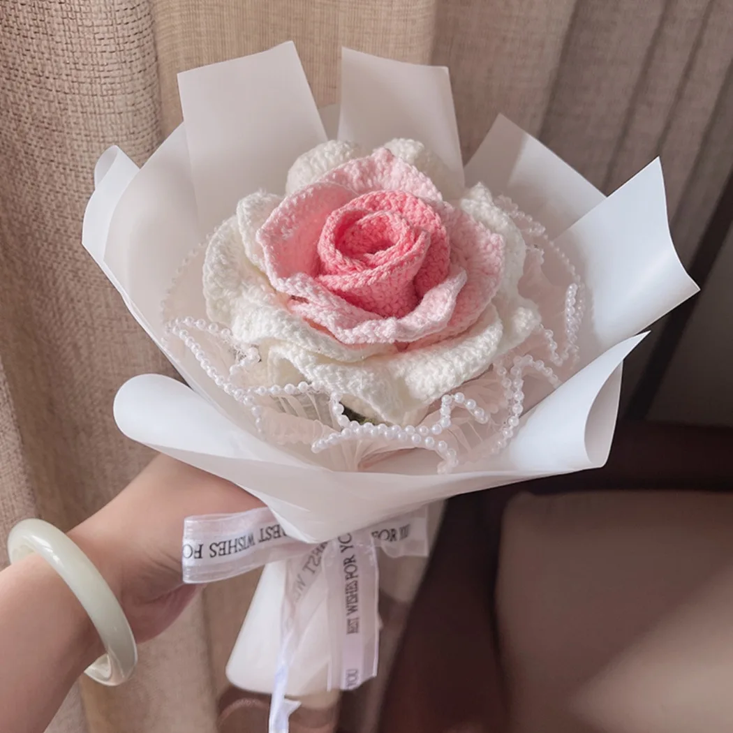 Искусственный букет из тайской розы