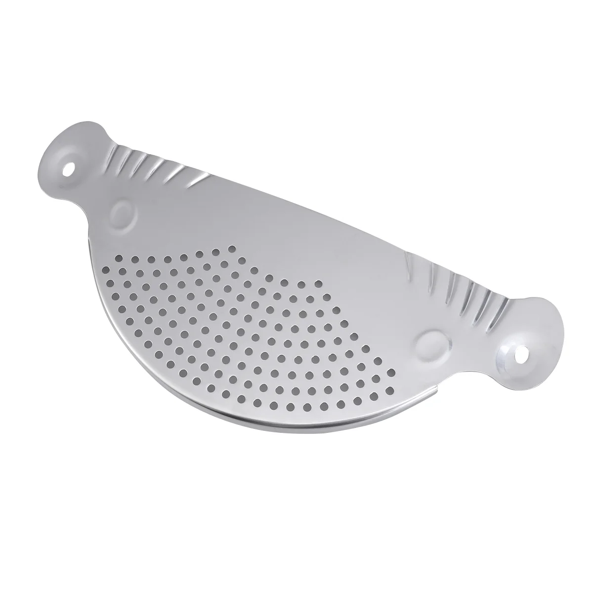 

1 PC Strainer Practical Stainless Steel Pasta Pot Strainer Pan Drainer for Home Kitchen Easy Draining