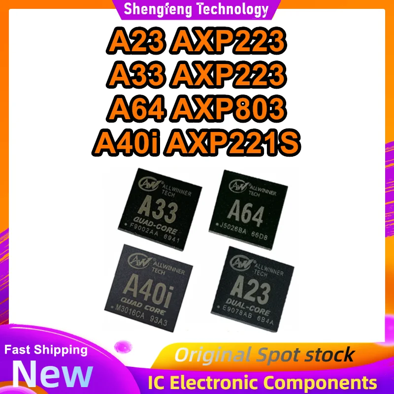 A23 AXP223 A33 AXP223 A64 AXP803 A40i AXP221S BGA IC-чип 100% новый оригинальный в наличии (art.: 3920da40700fd) - 3920da40700fd