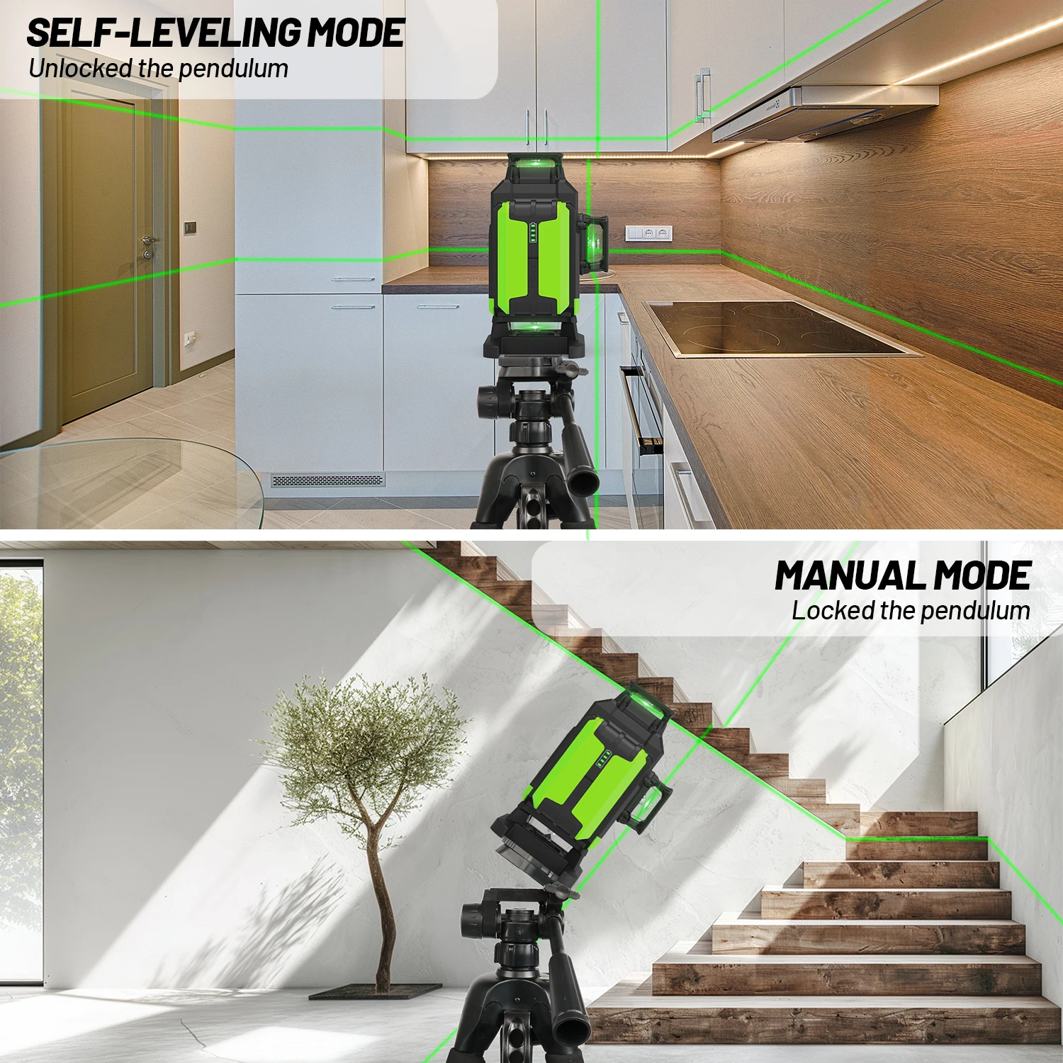 Лазерный уровень Huepar LS04CG