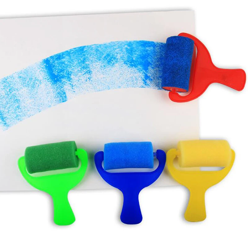 4 шт. детский губчатый валик для рисования | Дом и сад