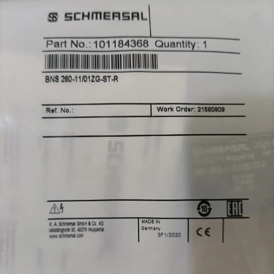 

Новый оригинальный цифровой датчик бэнс 260-11/01ZG-ST-R