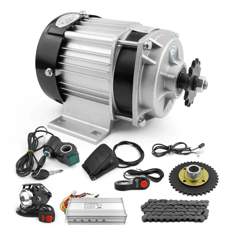 48 В 500 Вт редуктор двигателя педаль газа акселератор блокировка ключа питания