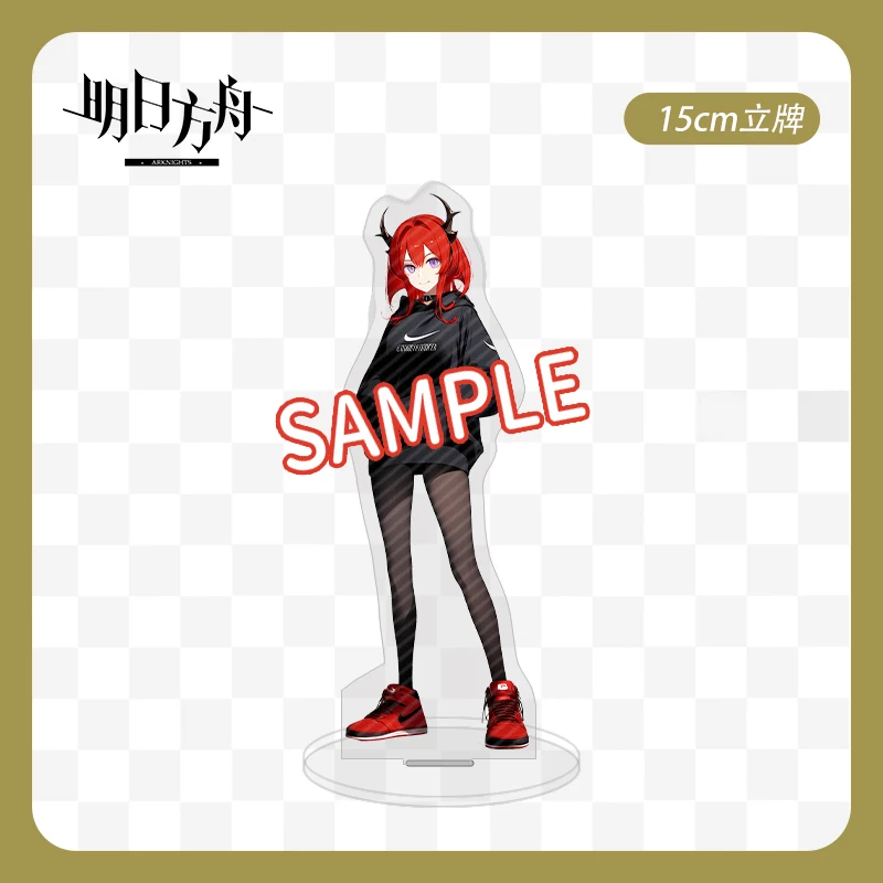 Arknights Amiya Muelsyse Kaltsit 15 см акриловая подставка 2D аниме фигурка Декор Коллекционная