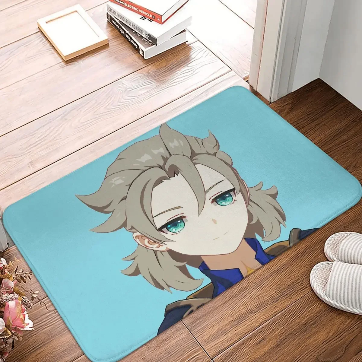 Противоскользящий ковер для ванной комнаты Meme противоударный коврик Genshin