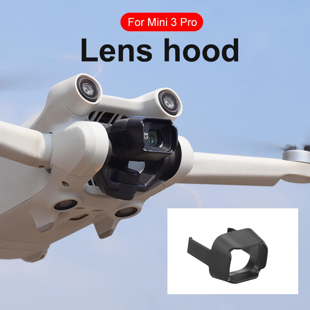 

Крышка объектива для DJI Mini 3 Pro Drone, защитная крышка объектива, крышка с шарнирным замком, Защита камеры, Антибликовая крышка от солнца, фиксат...