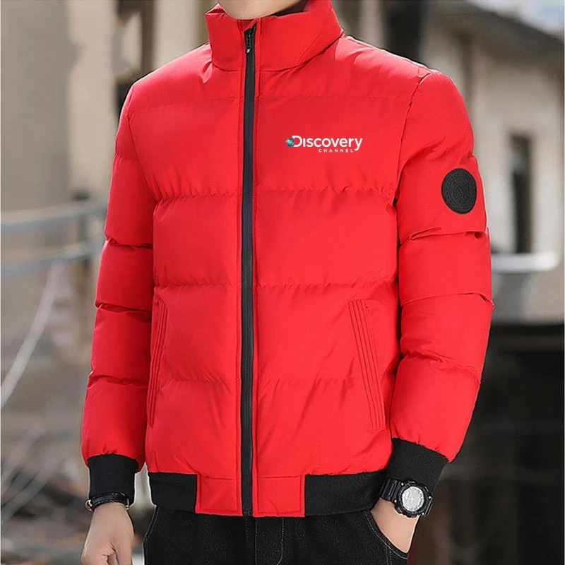 Chaqueta de algodón con cuello levantado para hombre, abrigo de invierno grueso y cálido, estilo callejero, 2022