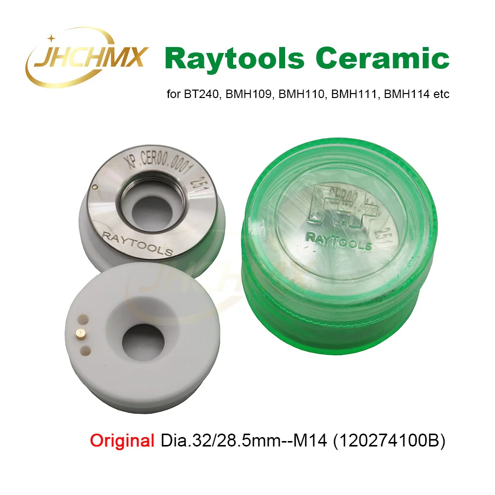 

Оригинальное лазерное керамическое кольцо Raytools диаметром 32 M14, держатель сопла 120274100B для BMH109 BMH110 BMH111 BMH114 Bodor Machine